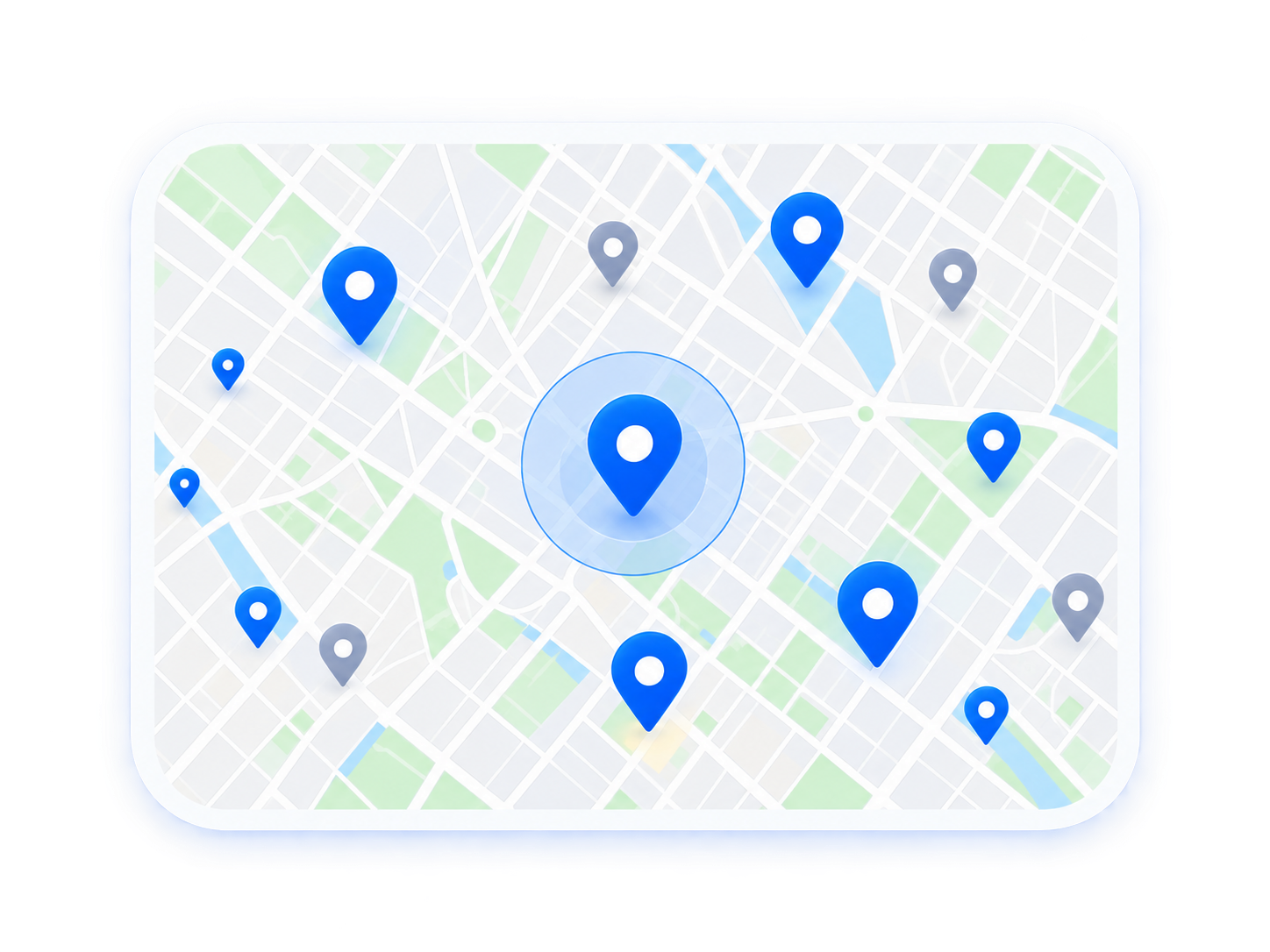 Carte des établissements Loopa à Lyon
